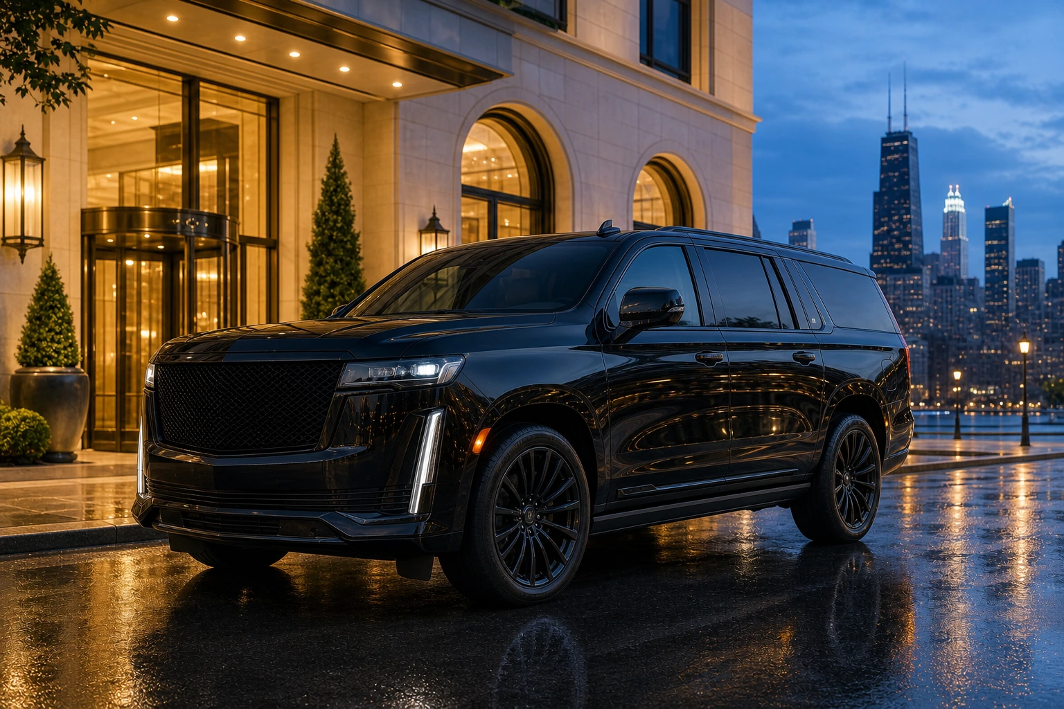 Luxury SUV — Cadillac Escalade · Chevrolet Suburban
